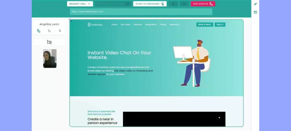 Feederloop Lifetime Deal: Boost Your Marketing Strategy 1 Video Chat and Screen Sharing