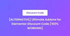 Ultimate Addons for Elementor Coupons