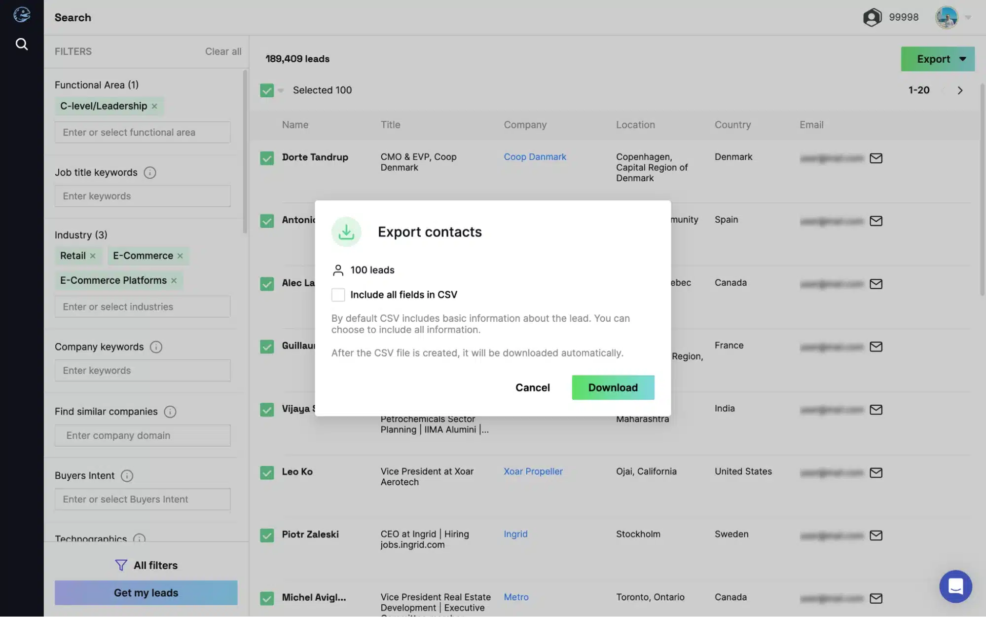 Muraena Lifetime Deal $59 | Access over 140 million B2B leads 4 Export leads